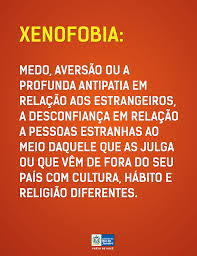 Pódeo a #xenofobia e próelle a cultura. Voce Sabe O Que E Xenofobia A Governo Do Estado Do Rio De Janeiro Facebook