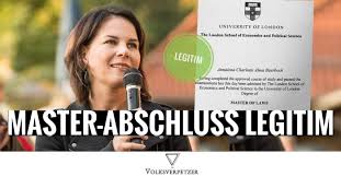 Und eigentlich sind wir die größte volkswirtschaft der welt, dann ist doch in der vergangenheit offensichtlich was falsch gelaufen. Plagiatsjager Zufrieden Master Abschluss Von Baerbock Ist Vollig Legitim Faktencheck Volksverpetzer