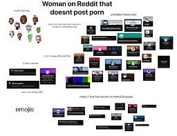 Woman on Reddit that doesnt post porn starterpack : rstarterpacks