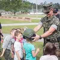 U.S. Marine Sgt. Jaime Potter, a special reaction team