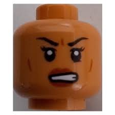 LEGO Flesh Iden Versio Minifigure Head (3626