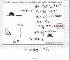 Ap Physics Projectile Motion Youtube