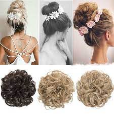 Loosen the hairpieces and comb and curl with your fingers if necessary. Buy 1pcs Natural Curly Messy Bun Hair Piece Fake Hair Extensions At Affordable Prices Free Shipping Real Reviews With Photos Joom