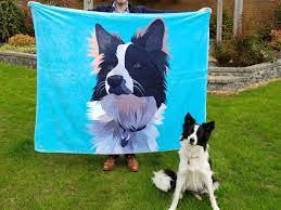 The perfect gift for any pet owner. Custom Pet Fleece Blanket Pixa Prints