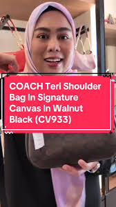 COACH Teri Shoulder Bag In Signature Canvas Review