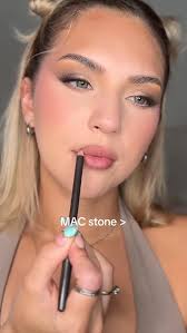 @maccosmetics stone…forever that girl! Favorite Mac lip liner!