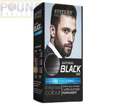 Iron supplmentation can cause bowel movements to turn black. Wholesale Systeme Pro Vitamin Mens Permanent Colour Natural Black Hair Dye Pound Wholesale