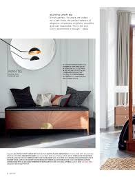 Cb2 March Catalog 2019 Bali Wood Canopy Bed Queen