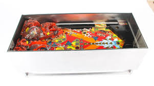 Combining glass and woodwork, the coffee table is a techno product that will bring gaming effect to your living room. Vintage Light Up Glass Top Coffee Table Gottlieb Pinball Playfield Midcentury For Sale At 1stdibs