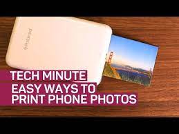 First would be to install airprint on your phone and setup the printer on your computer to use airprint. Easy Ways To Print Phone Photos Youtube
