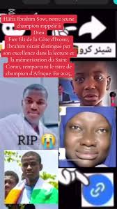 Häfiz Ibrahim Sow : Champion de la lecture du Coran