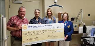 Centrul de sănătate trillium cu două locații a fost el însuși. Donation To Trillium Health Partners Foundation Rotary Club Of Mississauga Meadowvale