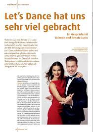 So verändert sich das leben mit kindern. Valentin Und Renata Lusin Deutscher Tanzsportverband E V