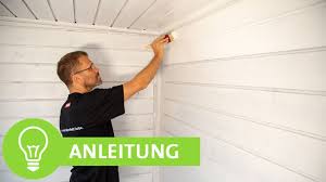 Holzdecke Und Holzwand Weiss Streichen Schritt Fur Schritt Anleitung Youtube