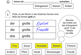 Copyright by rainer mohr 2006. Gross Und Kleinschreibung Attributive Erweiterung Von Nominalgruppen Lehrerfreund