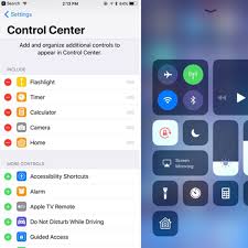 Tap the green + symbol to the left of calculator in the more controls section of the menu. Ios 11 Tidbits Customizable Control Center One Handed Keyboard Type To Siri And More Macrumors