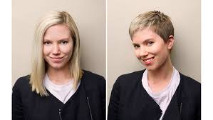 If hairs grow from two places on the crown of the head then it is called as a double crown. Making The Cut And Going Drastically Short Vogue