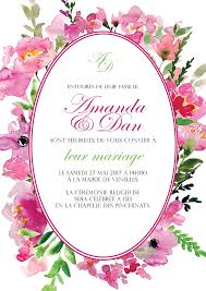 Uploaded by admin under modele 190 views . Francais Modele Carte Invitation Mariage Word