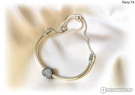 браслет Moments с замком P Lock в виде сердца Braslet Pandora Zhestkij Braslet Moments S Reguliruemoj Zastezhkoj 597953cz V Trende Minimalizm Novinka 2019 Ot Pandora Stil V Melchajshih Detalyah Otzyvy Pokupatelej