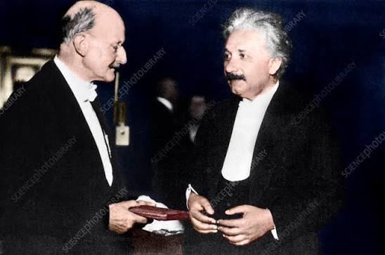 Max Planck and Albert Einstein - Stock Image - C029/0678 - Science Photo  Library