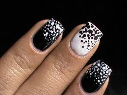 Take a glance at this list of valentine nail styles. Shady Trendy Beautiful Nail Art Black And White Cute Nail Art For Short Nails Long Nails Dots Superwowstyle Video Beautylish