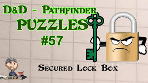 Check spelling or type a new query. D D Puzzles 57 Secured Lock Box Youtube