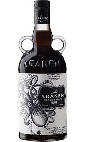 Kraken Black Spiced Rum Le Kraken Rhum Epice Bouteille De Rhum