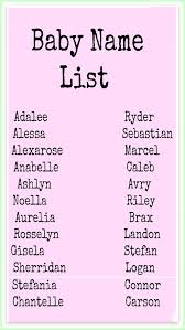 Create Your Own Babyname List Search By Origin First Letter Or Create A Hybrid Name By Combining Two Of Your Fa Baby Names Baby Name List French Baby Names