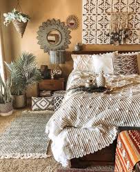 So Cozy We Love This Boho Style Bedroom Dreamy Traumzimmer Dreamroom Home Decor Bedroom Bedroom Design Rustic Bedroom