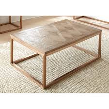 Steve Silver Co Gino Cocktail Table From Hayneedle Com Parquet And Rose Gold 357 Coffee Table Furniture Living Room Furniture