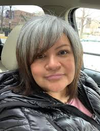 Embracing natural gray hair at 68