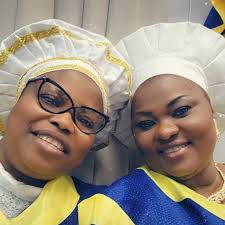 C..C.C Calgary Model Parish Canada with Sister mi Yemisi Olumide, what a  nice reunion after 27 years. #obaafiyinja2023