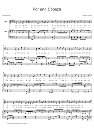 Carlos gardel — танго из к/ф запах женщины por una cabeza 02:14. File Por Una Cabeza Cuerden Edition Pdf Wikimedia Commons