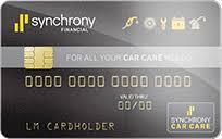 Cardholders can take advantage of promotional financing on purchases of $200 or more. Synchrony Car Care Carmasters Automotive Llc