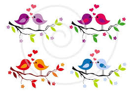 Baby Birds Digital Clip Art Set Cute Love Birds On Tree Etsy In 2020 Cartoon Clip Art Digital Clip Art Set Cute Birds