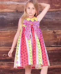 Blue Sugar Boutique Childrens Boutique Clothing Jelly The Pug Yellow Bow Verbena Dress