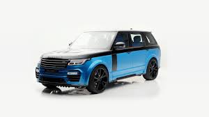 King on the road as well as in rough terrain. New Range Rover Mansory