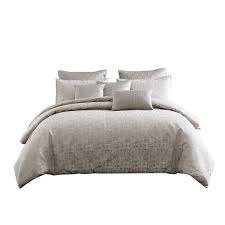 Check spelling or type a new query. Benjara Bm225158 Polyester Comforter Set With Jacquard Print Gray Queen Size 9 Piece