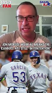 Jon Morosi: Weak AL means #Rangers are still "in contention" #mlbshorts  #texasrangers