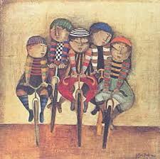 Tour De France Holiday On Wheels Look Great Together Art Art Gallery Image