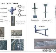 Steel Galvanized Cup Lock Scaffolding System with Factory ...