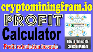 Calculator will help you estimate mining profit for 1 hour, 1 day and 1 week. Cryptomining Fram Profit Calculator Hindi Cryptocurrency News
