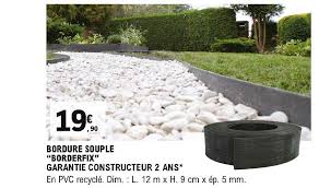 Offre Bordure Souple Bordefix Chez Eleclerc Brico