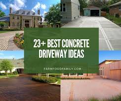 Driveway entrance ideas for landscaping. 21 Simple Cheap Concrete Driveway Ideas And Designs For 2021