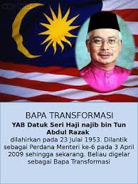 .bapa perpaduan bapa pemodenan perdana menteri perdana menteri malaysia yang ketiga malaysia yang keempat dato' seri abdullah ahmad dato' seri mohd najib badawi abdul razak bapa pembangunan bapa transformasi perdana menteri. Gambar Perdana Menteri Malaysia