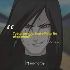 Kata kata bijak cinta adalah sebuah ungkapan bijaksana kepada para kawula yang sedang merasakan indahnya cinta. 20 Kata Kata Mutiara Orochimaru Sosok Cerdas Yang Salah Arah Memorable With Us