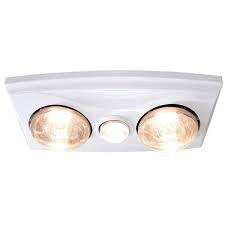 Thermalite 3 In 1 Bathroom Heater In White With 2x275w Heat Lamps Bathroom Heater Heat Lamps Bathroom Lighting
