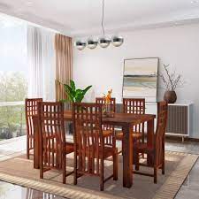 Set (dining table, 6 upholstered side chairs & 2 upholstered arm chairs), created for macy's. Dining Table à¤¡ à¤‡à¤¨ à¤— à¤Ÿ à¤¬à¤² Designs Buy Dining Table Set Online From Rs 6990 Flipkart Com