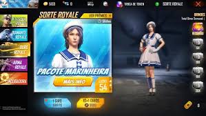 4 de 5 a panda loli é uma das primeiras skins do. Free Fire Skin Marinheira Chega Em Novo Ouro Royale Critical Hits