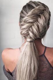 Of all the styles men try on long hairs nowadays braids are among the most popular if not the most popular hairstyle for the long locks. Braided Ponytail Hairstyles That Inspire Me Short Hair Long Hair Braids Hair Braided Hairstyles Easy Easy Braided Hairstyles For Long Braided Hairstyles